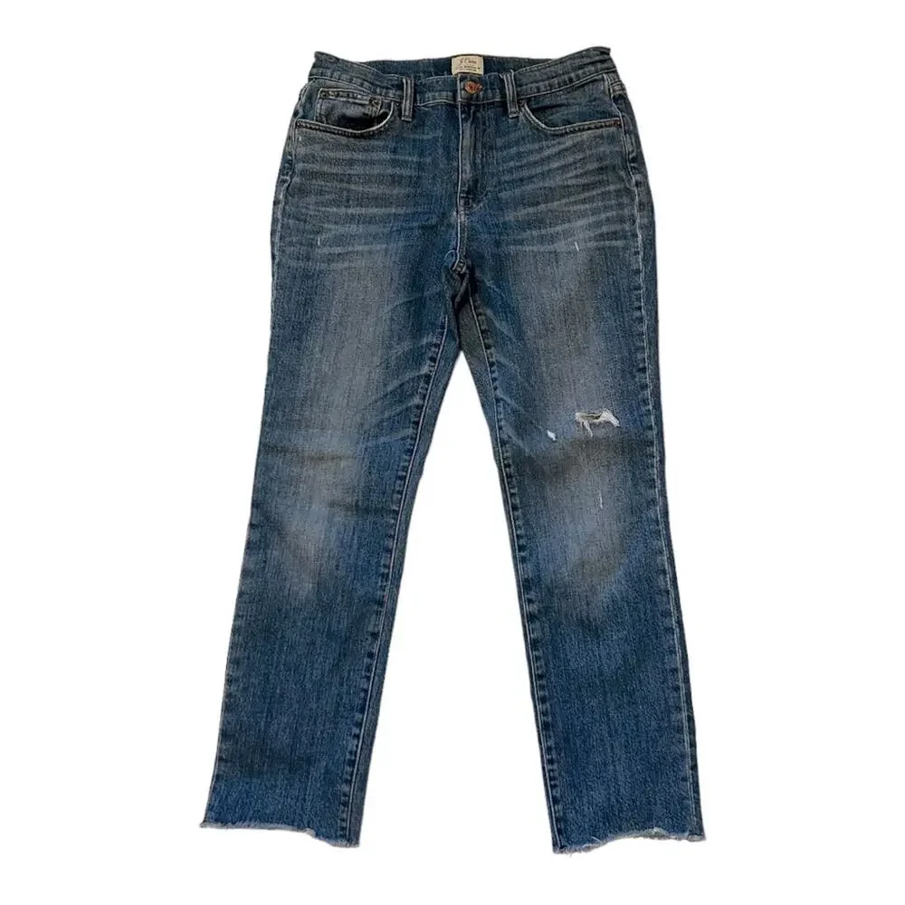 J. Crew Slim Broken In Boyfriend Jean SZ 27